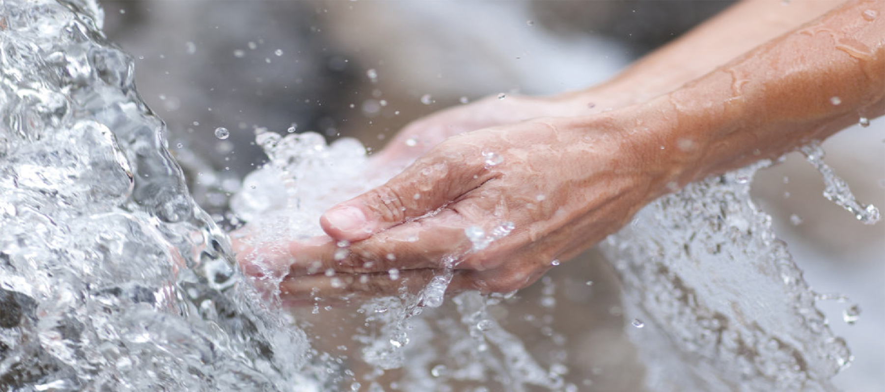 雙手-水